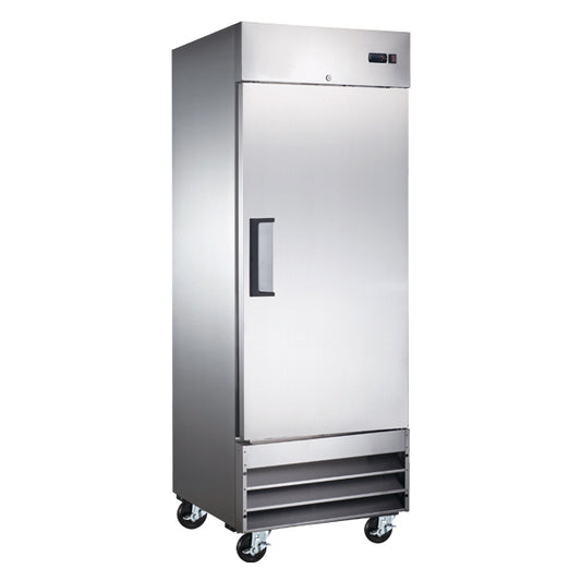 29" 1-door refrigerator with 23 cu. ft. capacity
