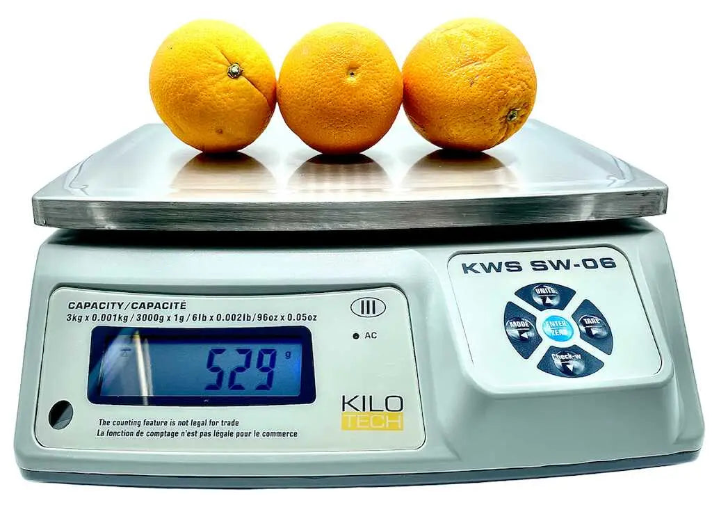 Balance électronique KWS SW-30 - Capacité 3 kg / 6 lb | Précision 1 g S&P Le magasin des Commerçants