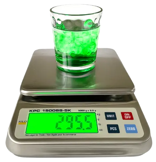 Balance à portion, 5 kg, 11 Lbs - Graduation 0,0005 kg - 0,5 g - 0,001 lb - 0,02 oz - 16,02 oz - S&P Le magasin des Commerçants