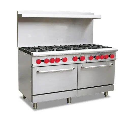 Cuisinière à gaz 60" – 10 brûleurs, 2 fours S&P Le magasin des Commerçants