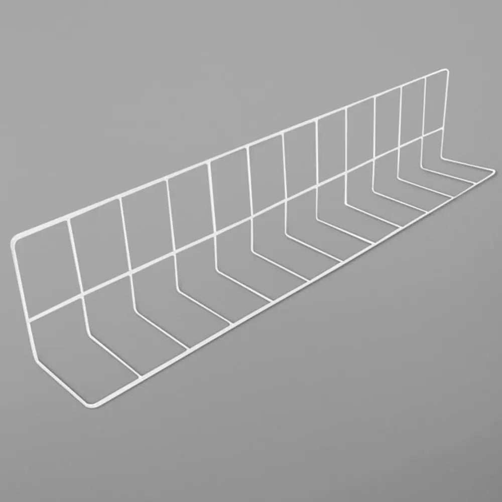 Division en broche, blanc, 4" x 6 h" x 24 l" S&P Le magasin des Commerçants
