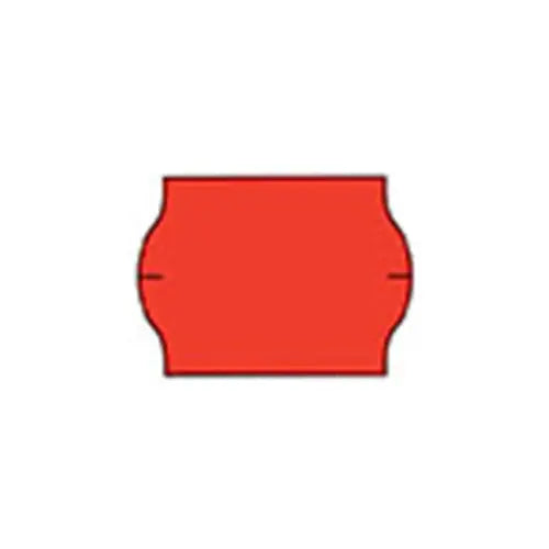 Etiquettes Meto, rouge, amovibles, 22 x 16 mm. (15,750)-S&P Le magasin des Commerçants