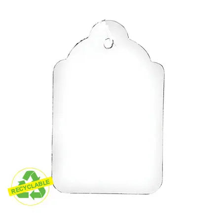 Étiquettes en carton avec ou sans ficelle, 1.25'' x 1.88''-S&P Le magasin des Commerçants