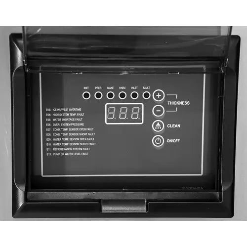 Machine à glaçons de 22 po avec bac à glaçons de 275 lb S&P Le magasin des Commerçants