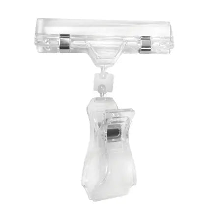 Porte-carte à 2 pinces, noir, 3” x 4” S&P Le magasin des Commerçants