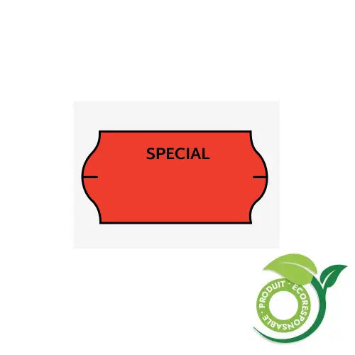 Étiquettes Meto, recyclable, 22 x 12 mm (21,000) S&P Le magasin des Commerçants