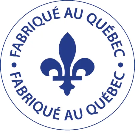 Étiquettes rondes, avec inscription « Fabriqué au Québec » (500) S&P Le magasin des Commerçants