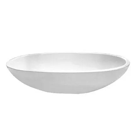 Long bol ovale, blanc, 15" x 7 1/2" x 3 1/2"-S&P Le magasin des Commerçants