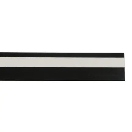 Moulure (très forte) autocollante avec fenêtre, noire, 1 1/4"  x 48"-S&P Le magasin des Commerçants