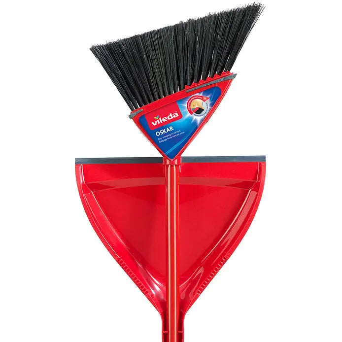 Balai à angle OSKAR avec porte-poussière (Vileda) - S&P Le magasin des Commerçants