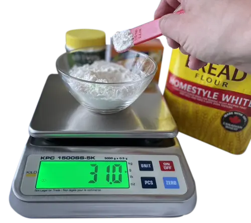 Balance à portion, 5 kg, 11 Lbs - Graduation 0,0005 kg - 0,5 g - 0,001 lb - 0,02 oz - 16,02 oz - S&P Le magasin des Commerçants