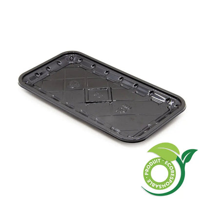 Barquette plastique PET Noir