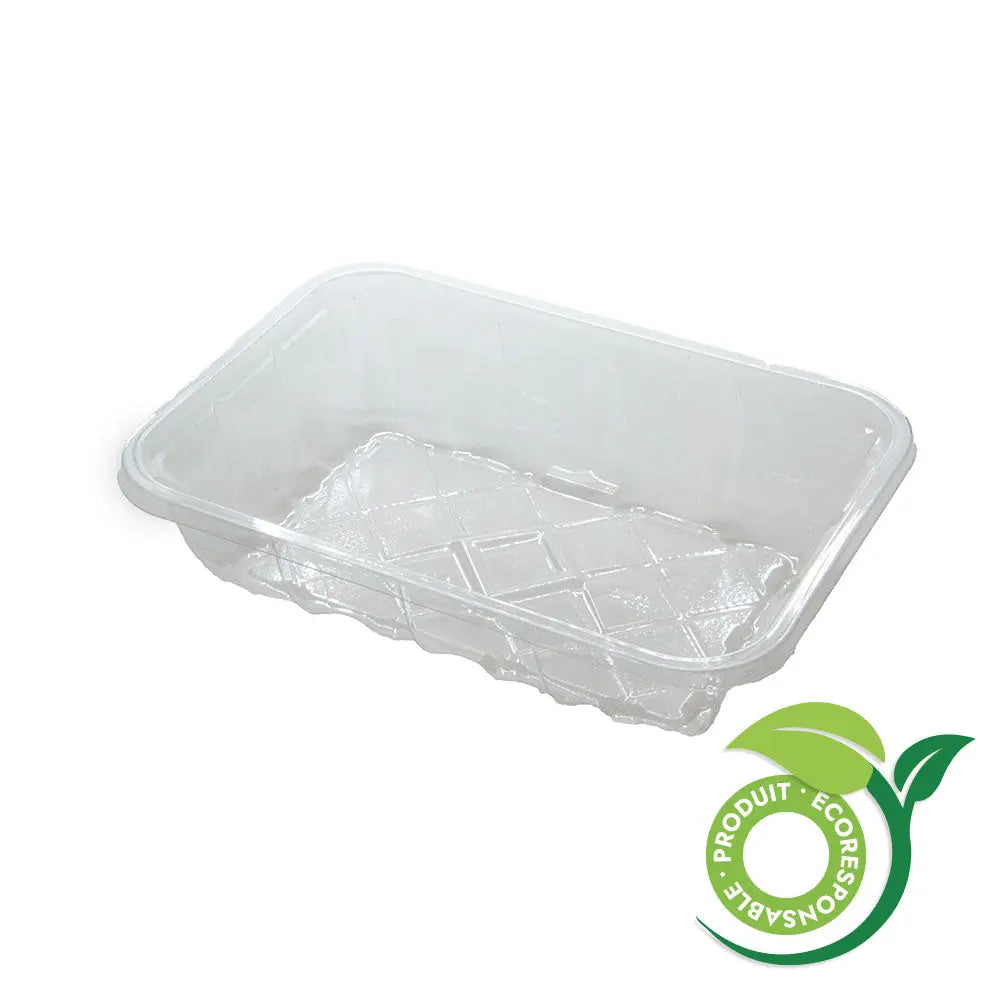 Barquette plastique PET Transparente