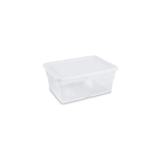 Boîte de rangement 16 3/4'' x 11 7/8'' x 7'' Transparent avec couvercle. (STERILITE) - S&P Le magasin des Commerçants