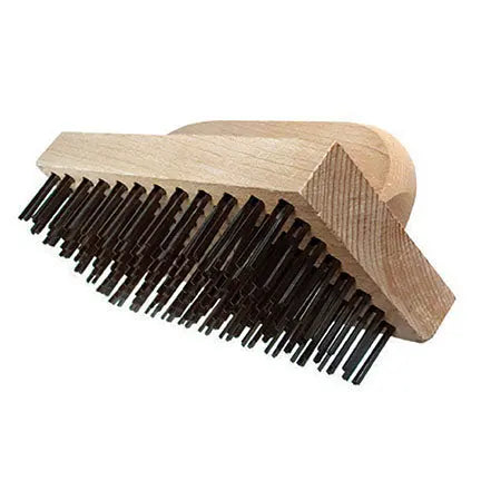 Brosse métallique pour table de boucher