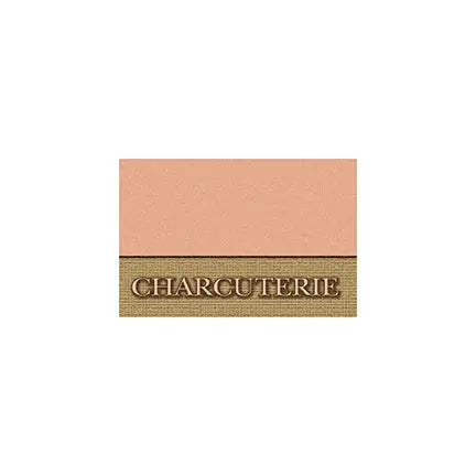 Carte plastifiée, « Charcuterie » S&P Le magasin des Commerçants