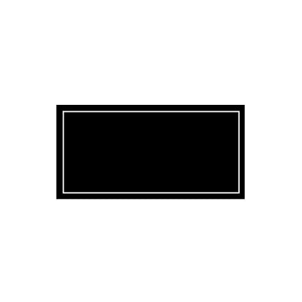 Carte plastifiée, noire bordure blanche S&P Le magasin des Commerçants