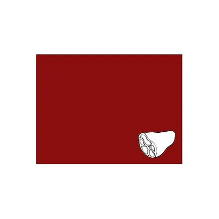 Carte plastifiée, viande fond bourgogne S&P Le magasin des Commerçants
