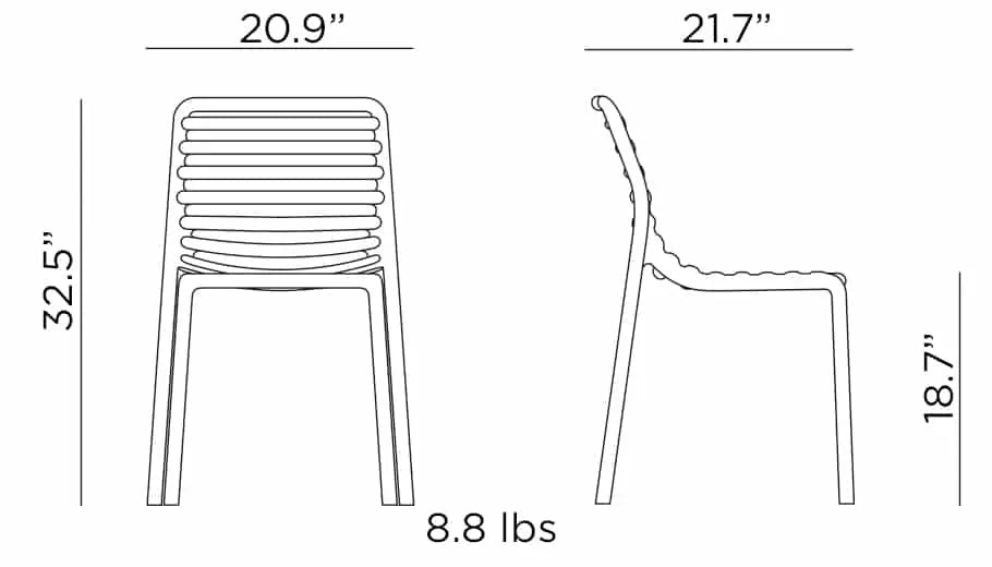 Chaise d'appoint Doga-S&P Le magasin des Commerçants