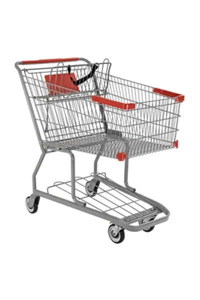 Chariot d'épicerie gris 282 Litres S&P Le magasin des Commerçants