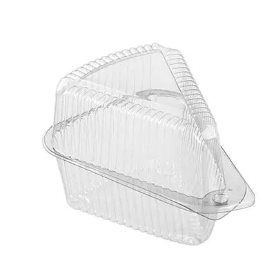 Contenant pointe de tarte PET clair 6.5 x 5 x 4.38 profond S&P Le magasin des Commerçants