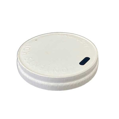 Couvercle pour verre café 4 oz – Blanc – 1000 unités – Recyclable S&P Le magasin des Commerçants