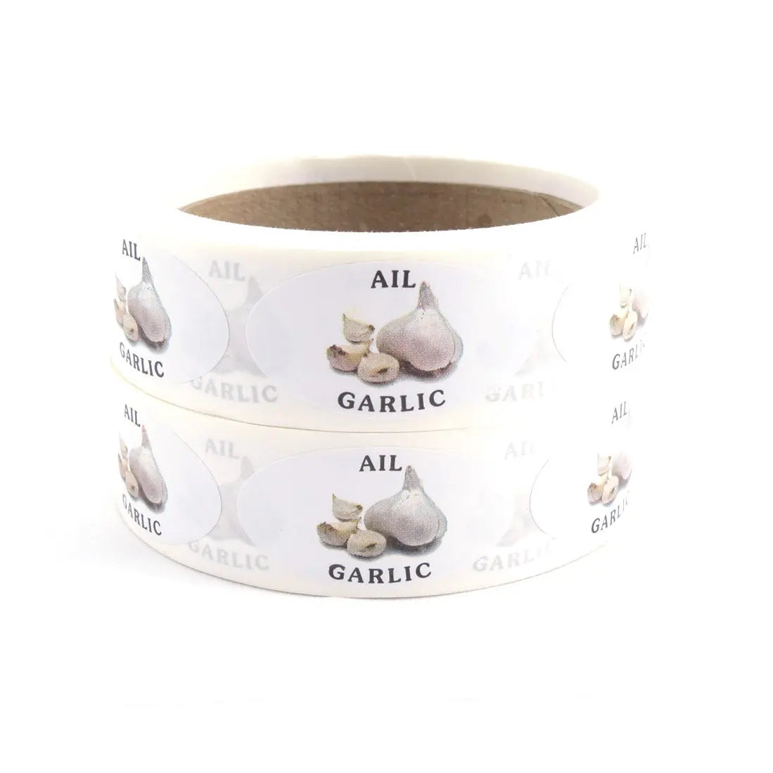 Etiquette ovales - 1" x 1 7/8" - 500/rouleau S&P Le magasin des Commerçants
