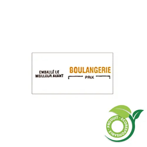 Étiquettes Garvey pour étiqueteuse G37-1212BOUL « boulangerie » (8 000) recyclable-S&P Le magasin des Commerçants