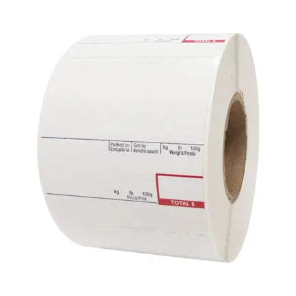 Étiquettes à balance LP-15, kg, 58 mm x 60 mm (500)-S&P Le magasin des Commerçants