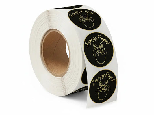 Étiquettes rondes - Pâques 1 ½" (200) S&P Le magasin des Commerçants