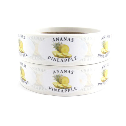 Étiquettes, avec inscription « ANANAS » (250) S&P Le magasin des Commerçants