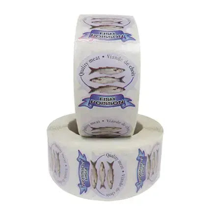 Étiquettes, avec inscription « Viande de choix », 1 ¾'' x 1 ¾'' (500) S&P Le magasin des Commerçants