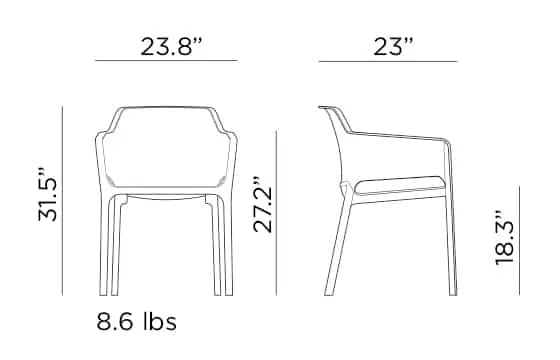 Fauteuil en filet-S&P Le magasin des Commerçants