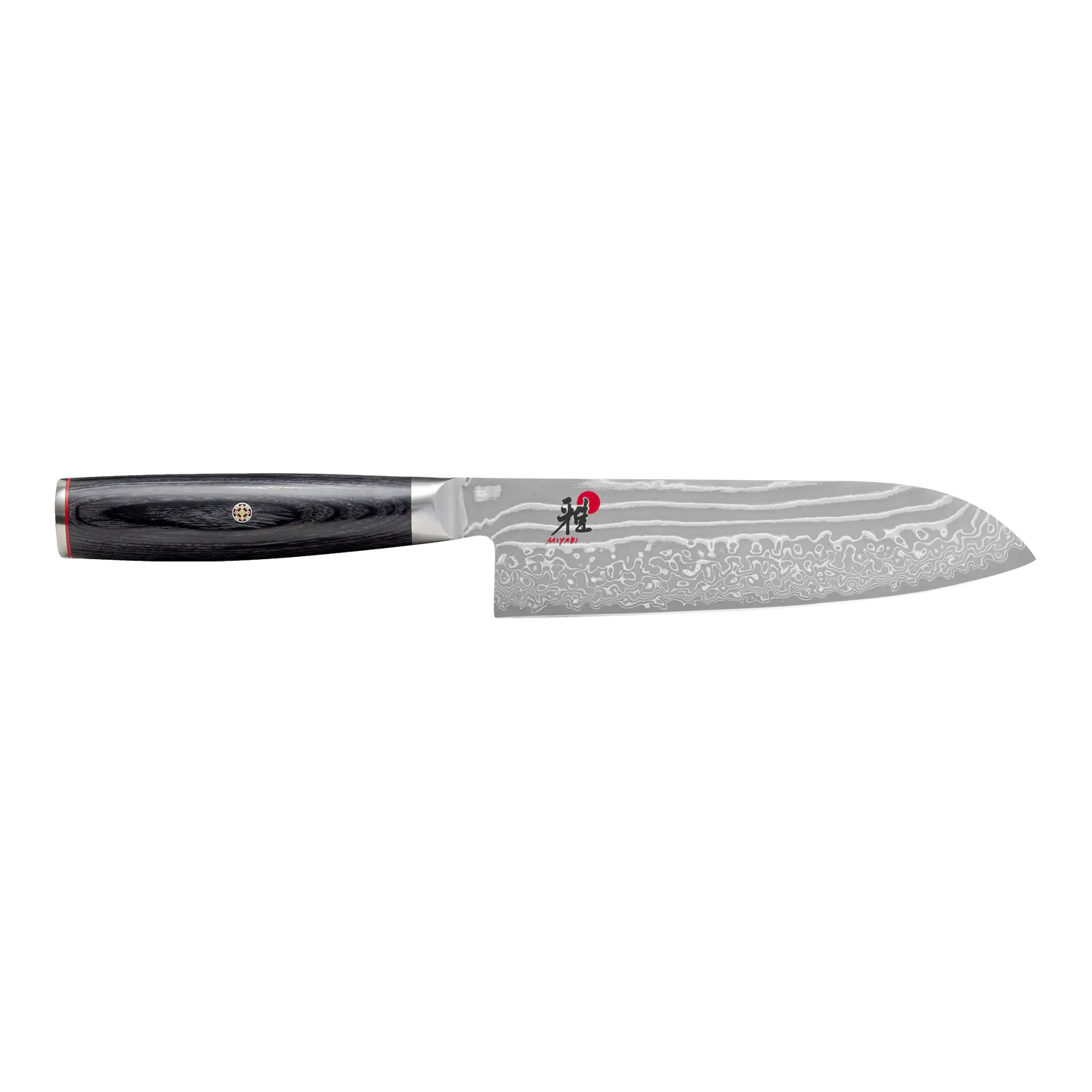 Miyabi Kaizen II 5000FCD Santoku knife 7" – FC61 Core, Damascus Steel Ginza Steel