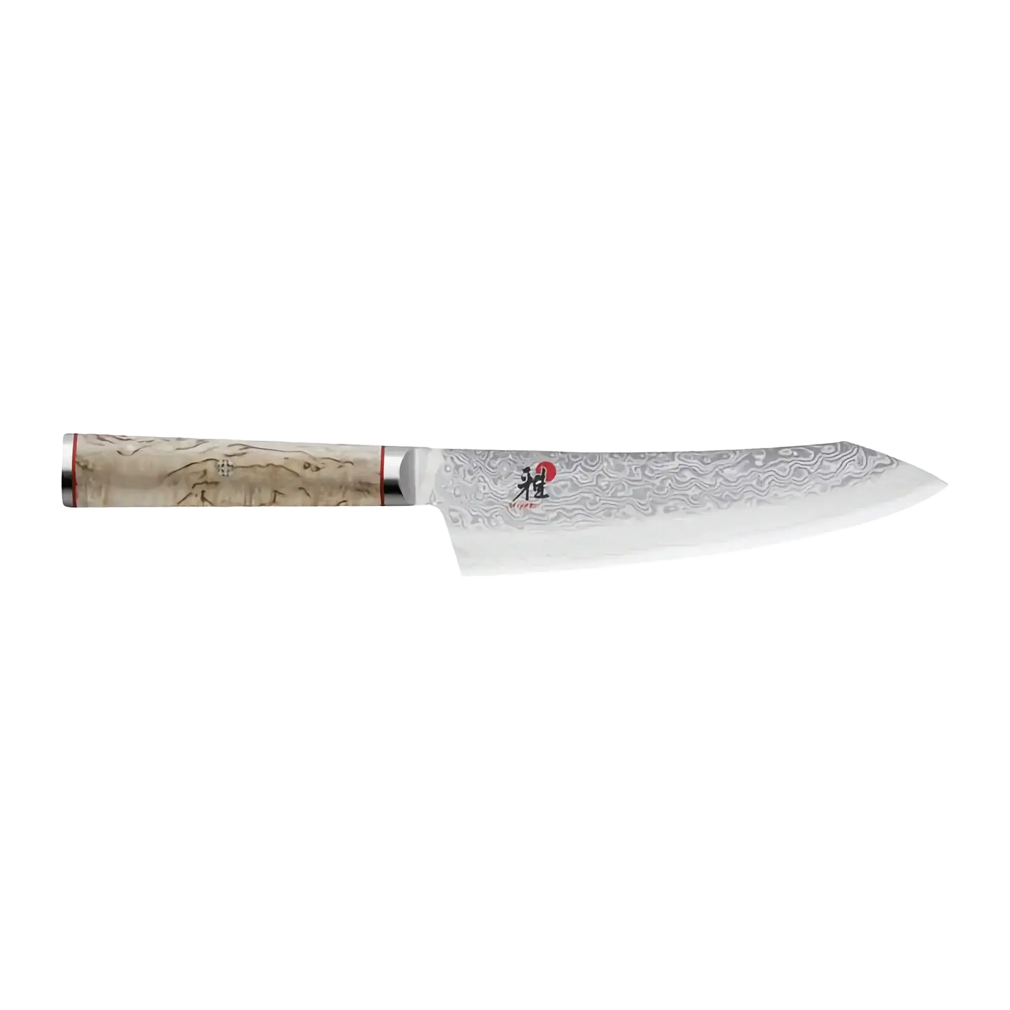 Miyabi Rocking Santoku Knife 7" – Birchwood, 5000 MCD Series Ginza Steel