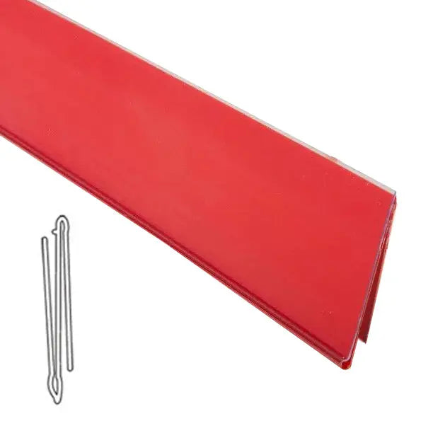 Moulure avec fenêtre, rouge, 1 ¼” x 48”-S&P Le magasin des Commerçants