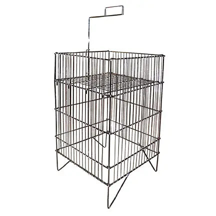 Panier d'étalage, nickel chrome S&P Le magasin des Commerçants