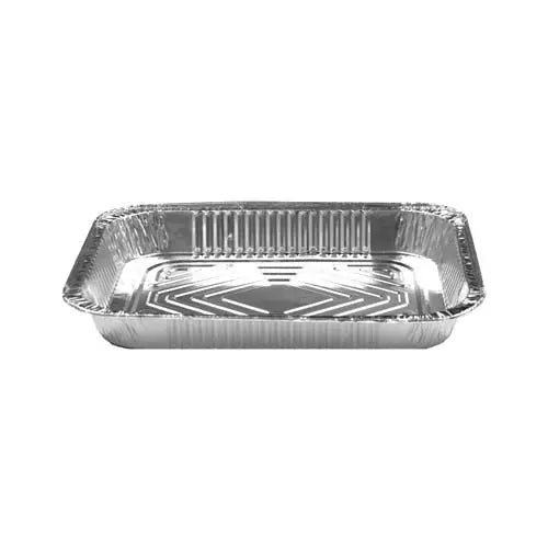 Rôtissoire aluminium demi grandeur peu profonde 32,3 x 26,3 x 4 cm – Chef Elite S&P Le magasin des Commerçants