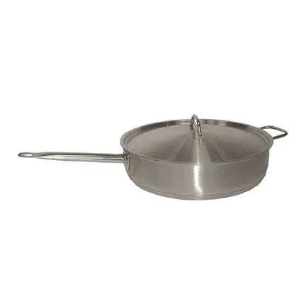 Sauteuse avec couvercle en acier inoxydable, 32 cm-S&P Le magasin des Commerçants