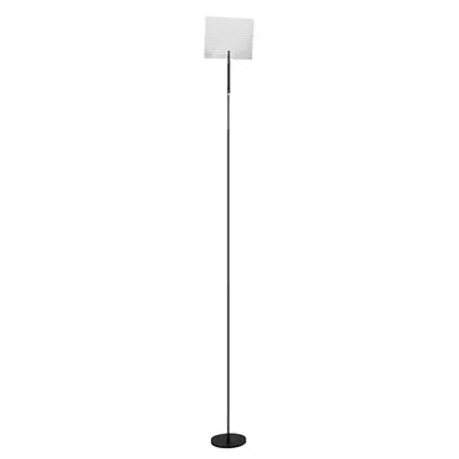 Support à affiche avec pince et base ronde noir S&P Le magasin des Commerçants