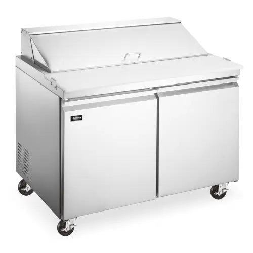 Table de préparation réfrigérée - acier inoxydable S&P Le magasin des Commerçants
