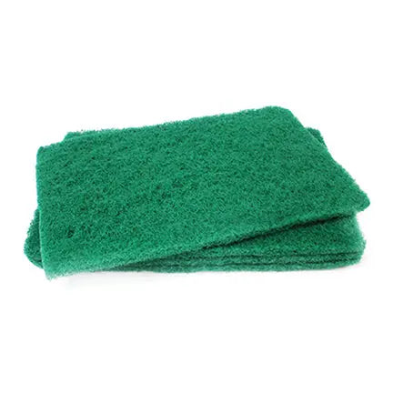 Tampon à récurer, vert, 6" x 9" (10)-S&P Le magasin des Commerçants