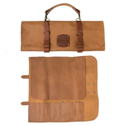 Trousse de transport, Cuir, pour 5 couteaux, 470 x 446 mm-S&P Le magasin des Commerçants