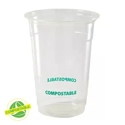 Verre en plastique compostable (1000)-S&P Le magasin des Commerçants