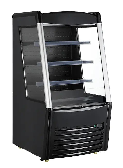 Vitrine réfrigérée ouverte 28 pouces (noire) 260 L S&P Le magasin des Commerçants