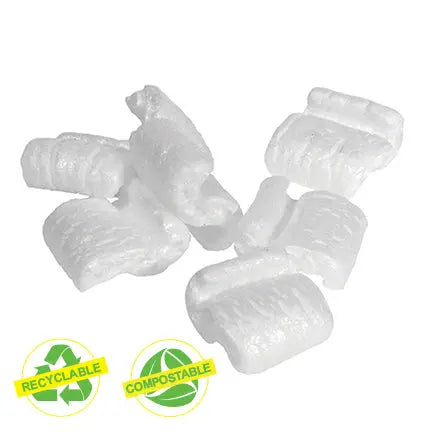 Billes de polystyrène, biodégradables, 20 pi. cu., recyclable/compostable-S&P Le magasin des Commerçants