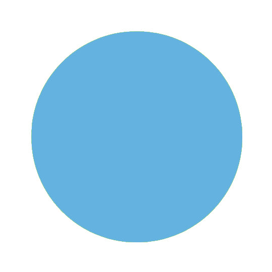 Étiquettes rondes, bleu pâle, 1" (500)-S&P Le magasin des Commerçants