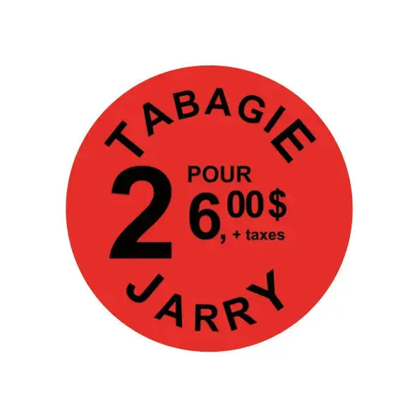 Étiquettes rondes, 1 ½" S&P Le magasin des Commerçants