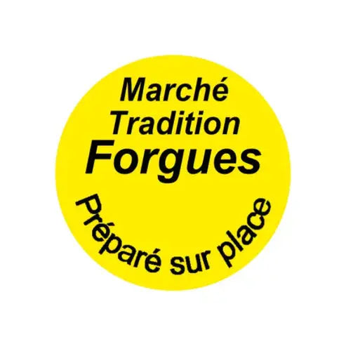 Étiquettes rondes, 1 ½" S&P Le magasin des Commerçants